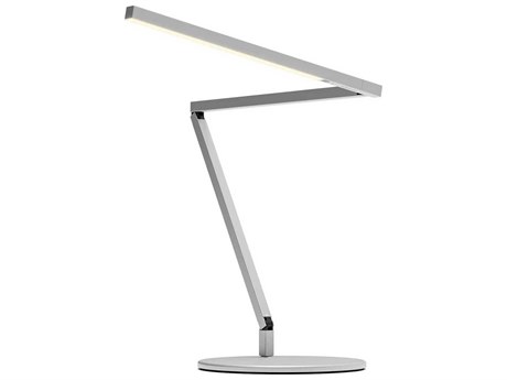 Koncept Z-bar Silver Desk Lamp