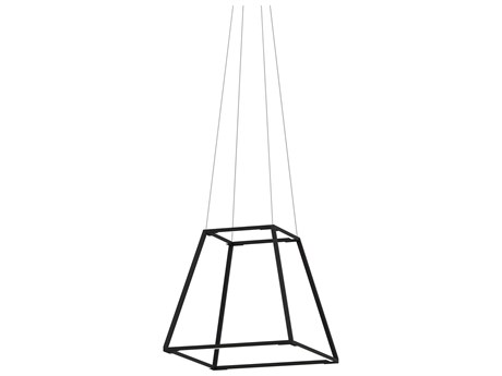 Koncept Z-bar Matte Black LED Geometric Linear Pendant