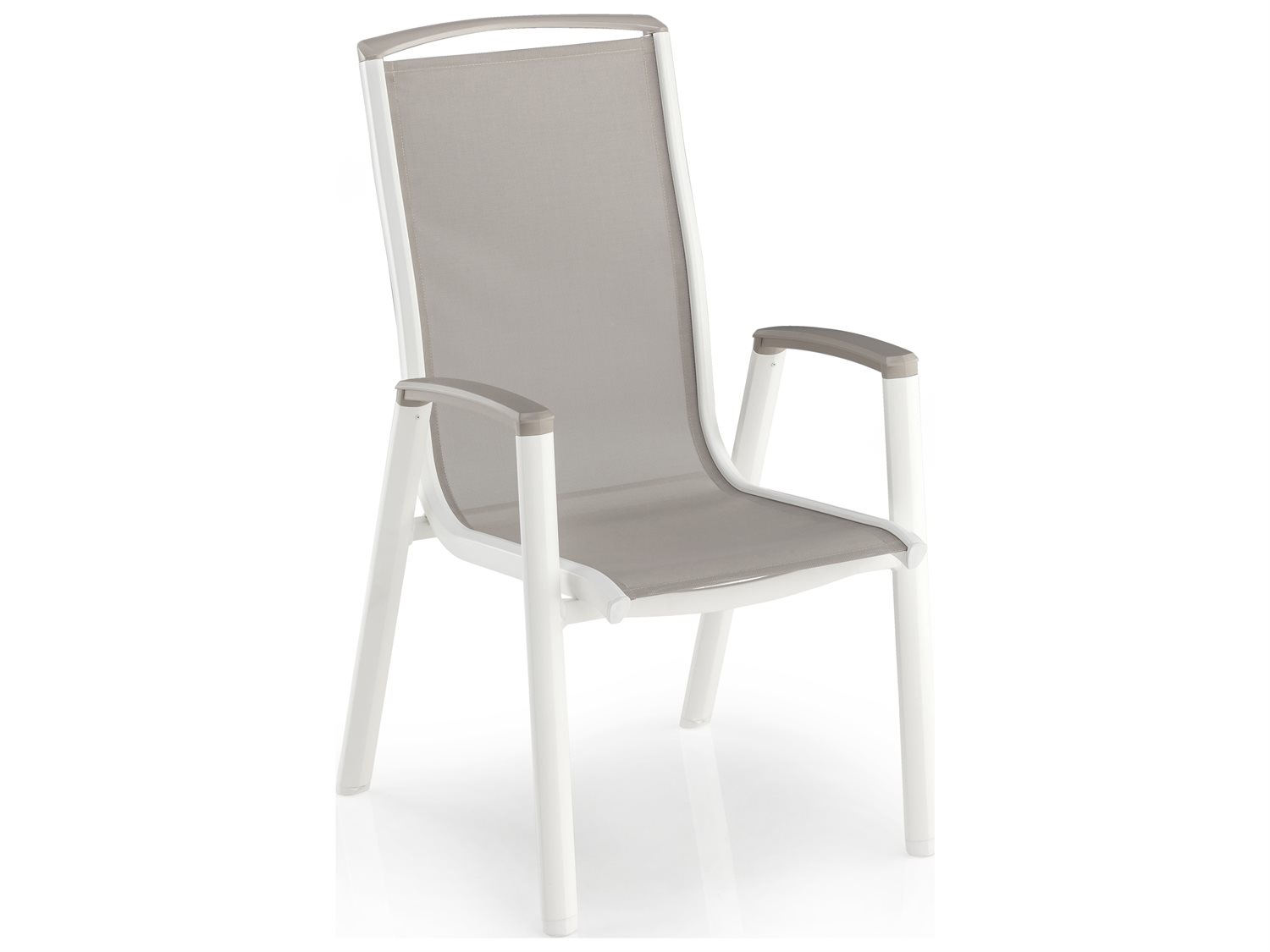Kettler Vista Aluminum Stackable Armchair | 103802-5500