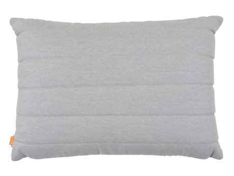 Kettler Fabric Natte Charcoal 26'' x 18'' Line Throw Pillow