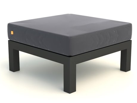 Ketller Timber Aluminum Lava/Natte Charcoal Ottoman