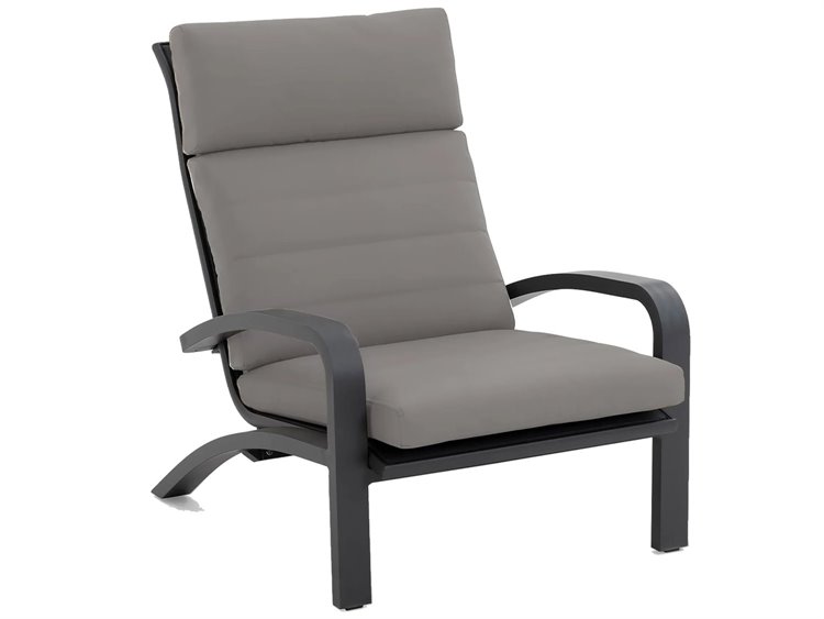 Kettler Felix Aluminum Lava Lounge Chair in Comforma Steel