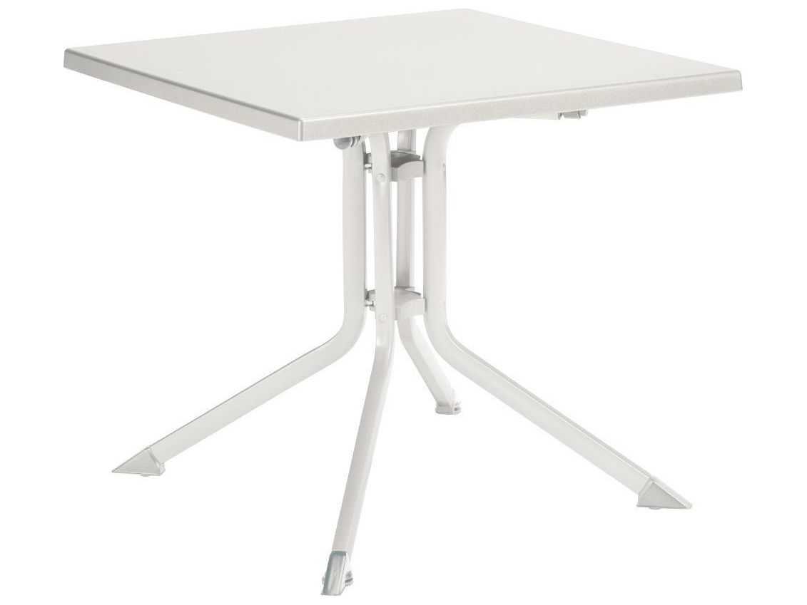 Kettler 32'' Square Folding Table White/White KR3070185100
