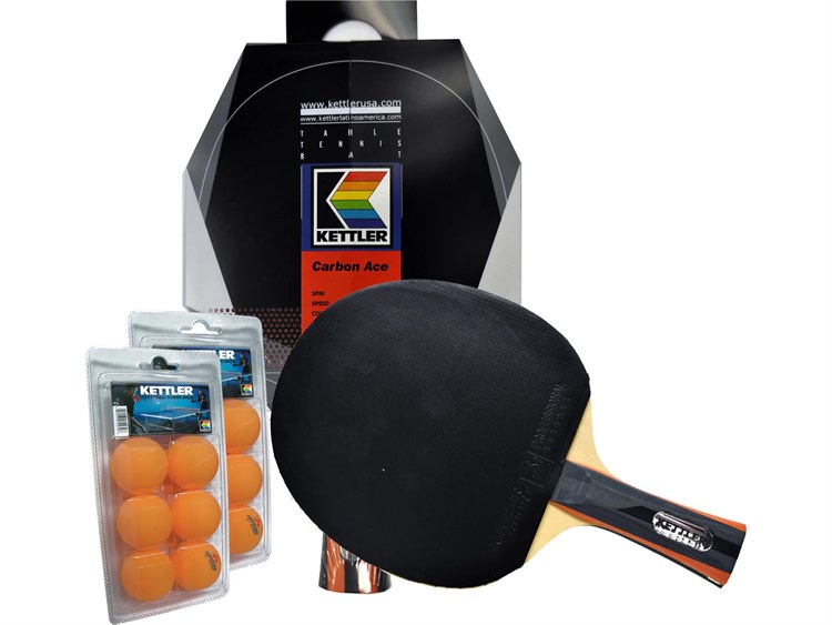 Kettler Ace 2-Player Table Tennis Racket Set