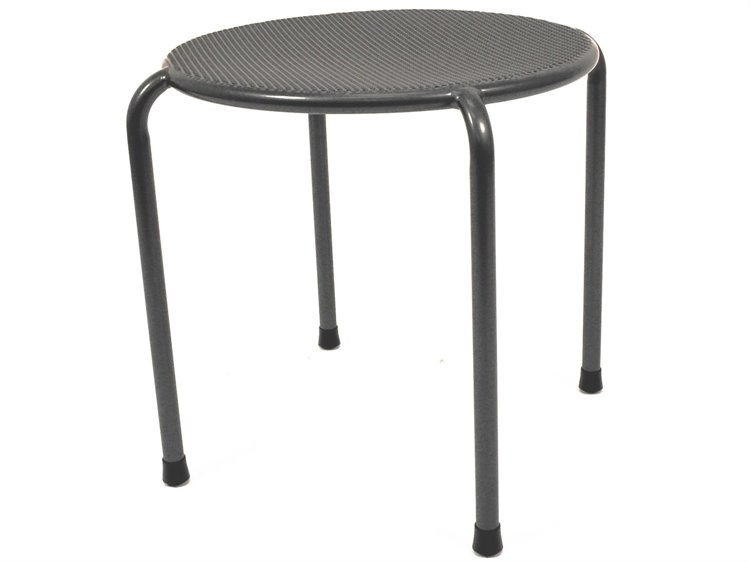 Kettler Wrought Gray 18'' Round End Table