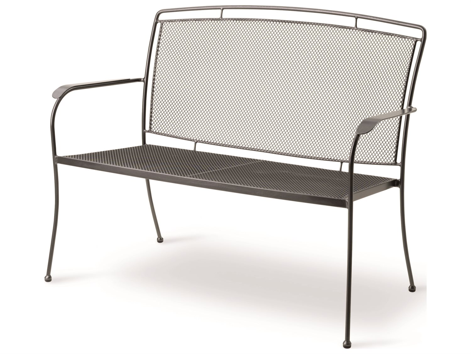 Kettler Henley Wrought Iron Gray Bench C67070200