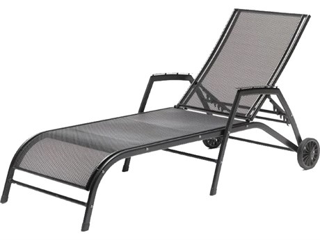Kettler Henley Closeout Grey Steel Adjustable Chaise Lounge