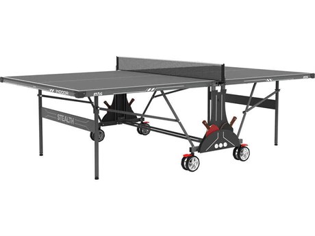 Kettler Stealth Indoor Table Tennis Table 2-Player Bundle