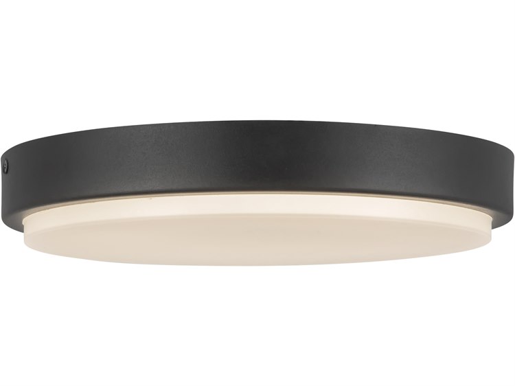 Photos - Floodlight / Street Light Bailey Kuzco Lighting  Outdoor Ceiling Light in Black EC47411-BK-5CCT 