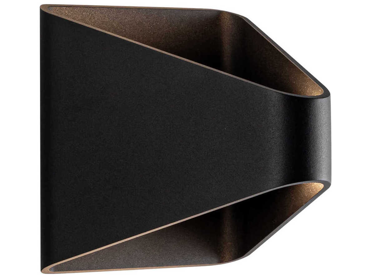 Kuzco Lighting Ellis Outdoor Wall Light in Black