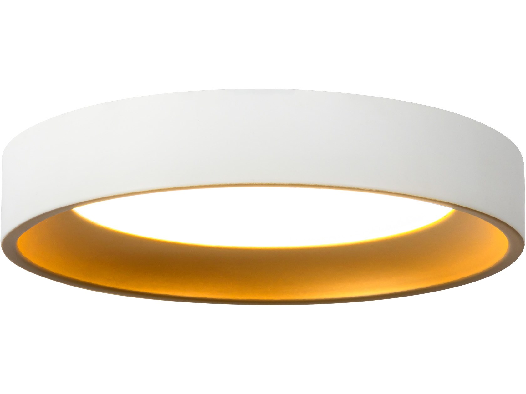 White Gold LED Flush Mount from the Nix Collection
