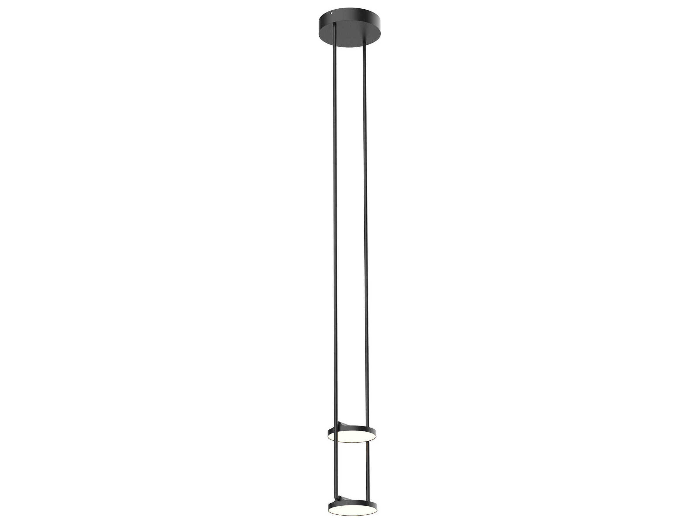 Kuzco Lighting PD72208-BK-UNV Novel LED 5.25 inch Black Pendant Ceiling Light