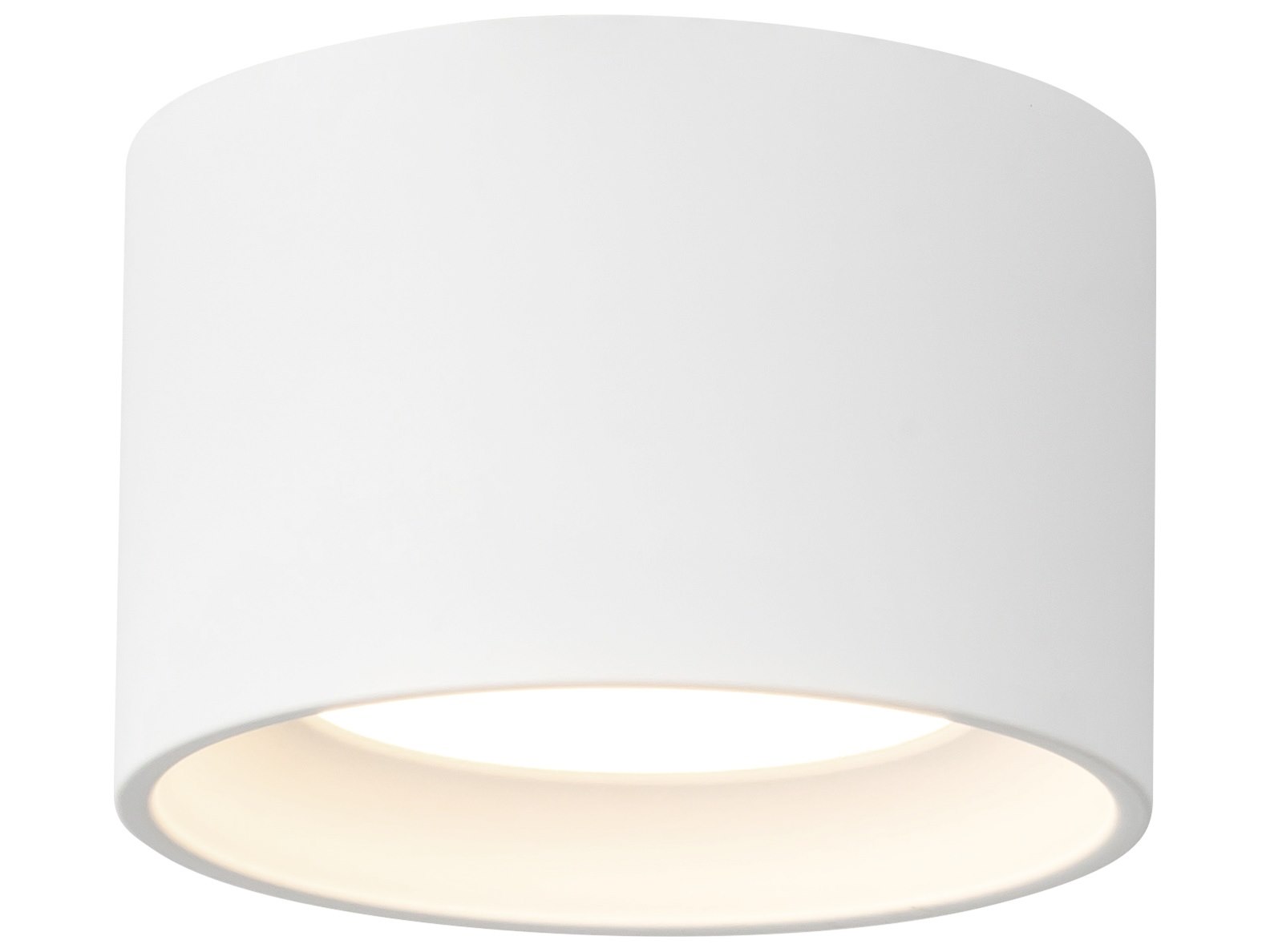 Kuzco Lighting SF0702805WH Uma 5.5 inch White Semi-Flush Mount Ceiling Light