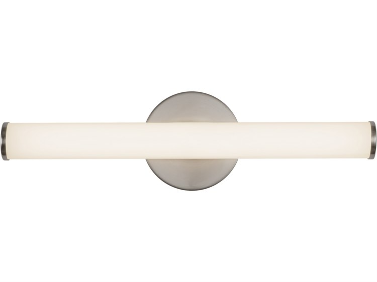 Photos - Chandelier / Lamp Wide Kuzco Lighting Tectra Brushed Nickel Vanity Light WS18-044A-BN