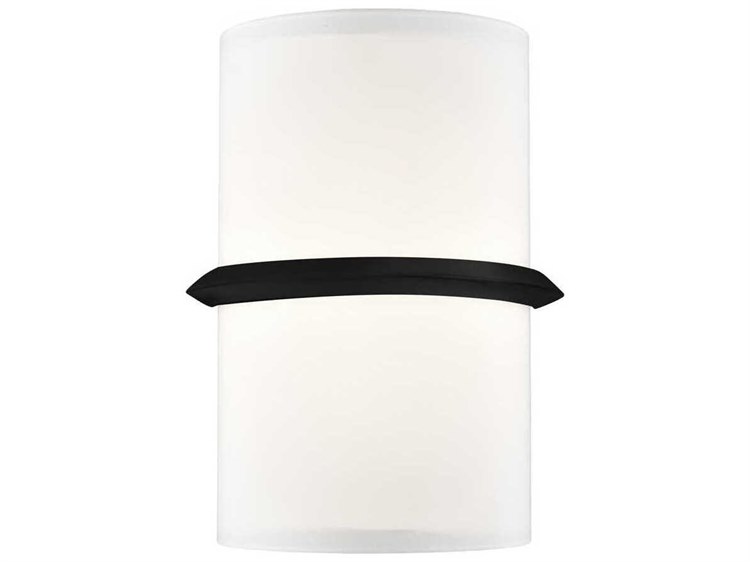 Photos - Chandelier / Lamp Kuzco Lighting Pondi Black Wall Sconce WS63209-BK