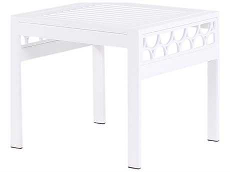 Koverton Parkview Cast Aluminum 27''W x 25''D Rectangular Side Table
