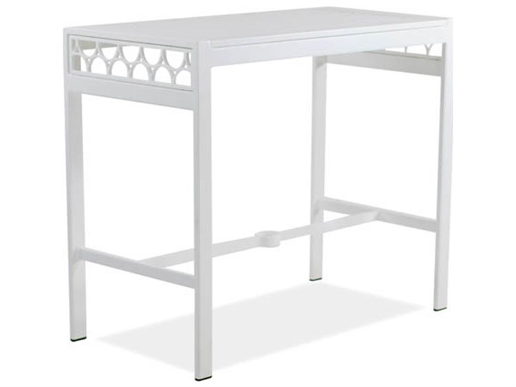Koverton Parkview Cast Aluminum Rectangular Patio Bar Table