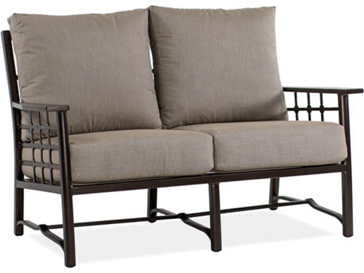Koverton Evans Cast Aluminum Deep Seating Outdoor Loveseat