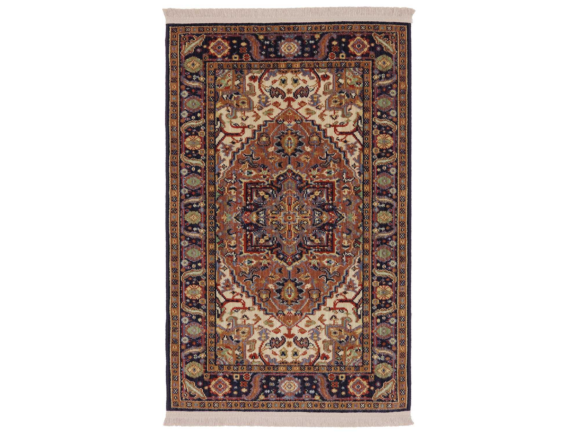 Karastan Rugs English Manor Windsor Rectangular Brown Area Rug