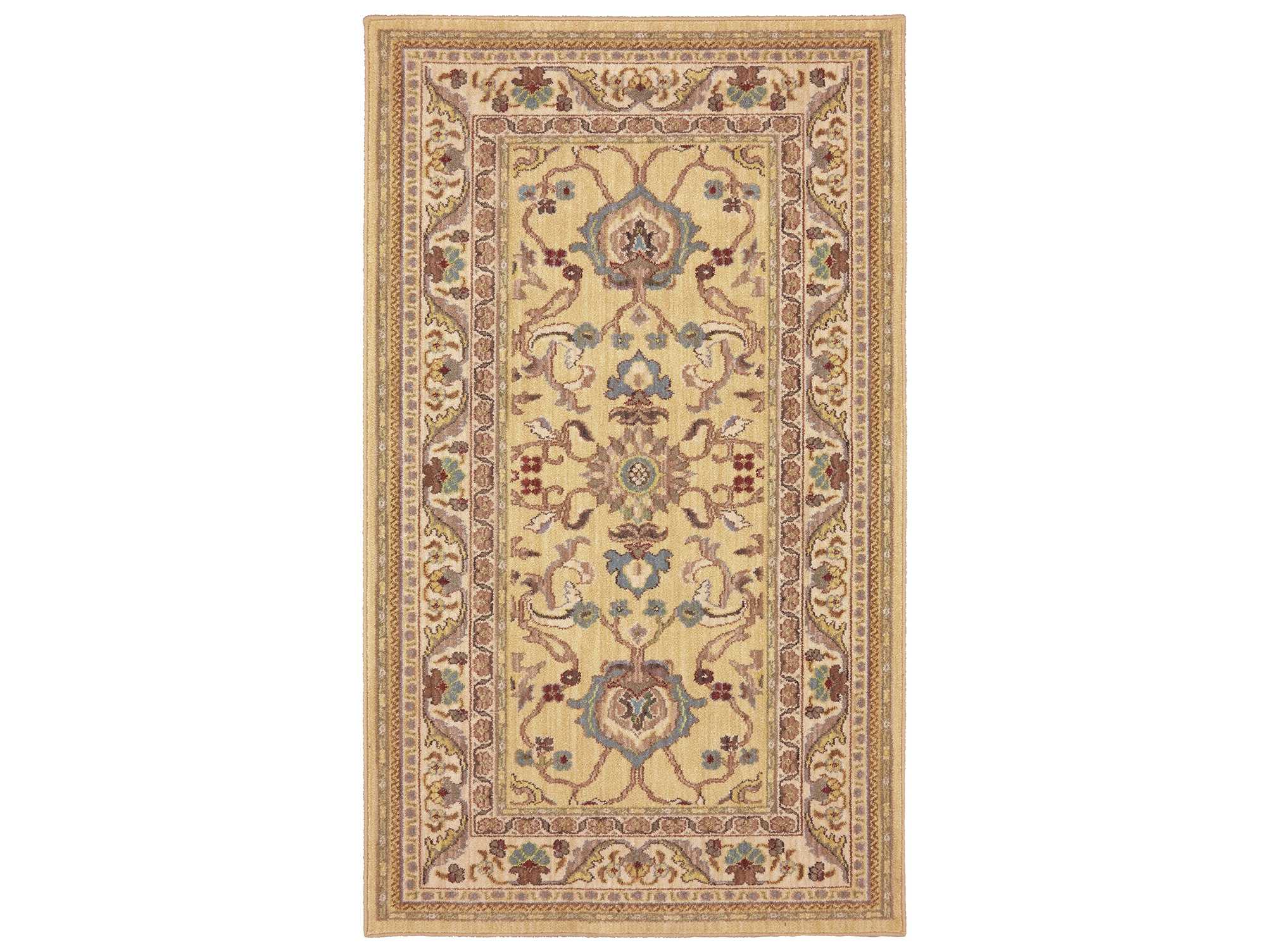 Karastan Rugs Sierra Mar Ventana Rectangular Maize Area Rug