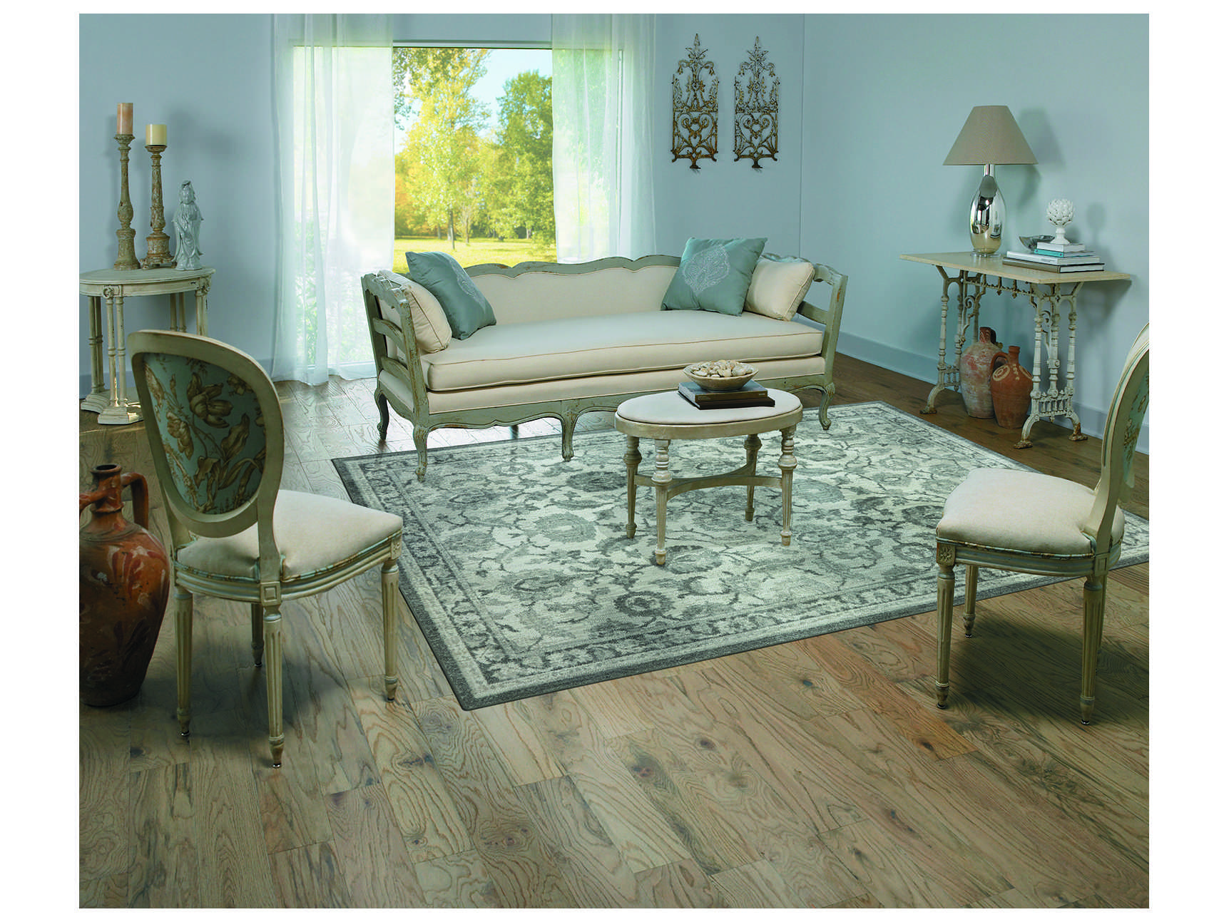 Karastan Rugs Euphoria New Ross Rectangular Cream Area Rug