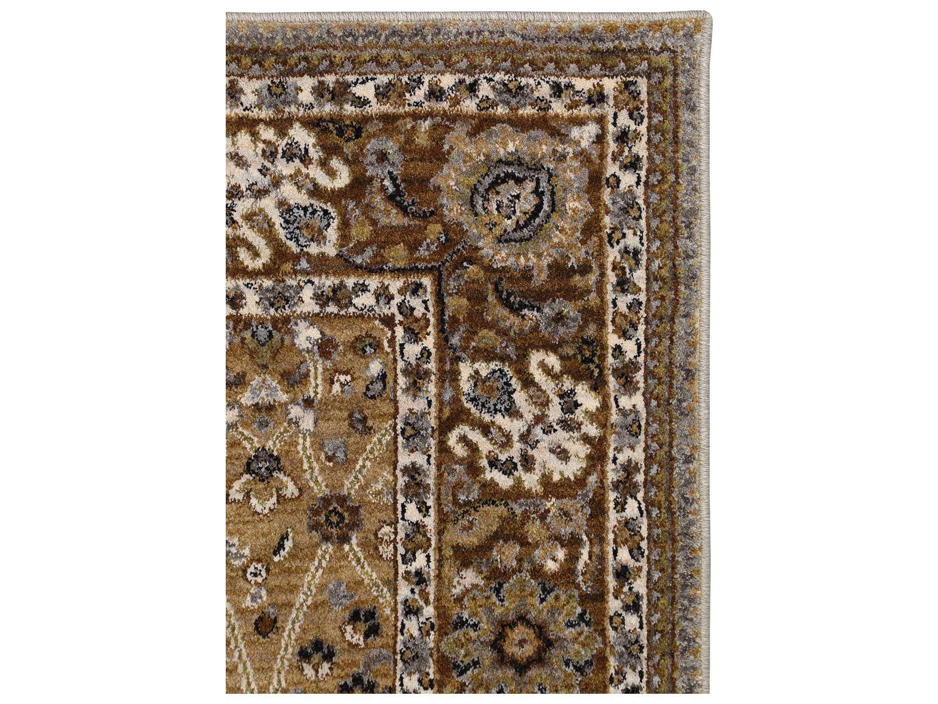 Karastan Rugs E Market Aden 2 X 3 Rectangular Gold Area Rug