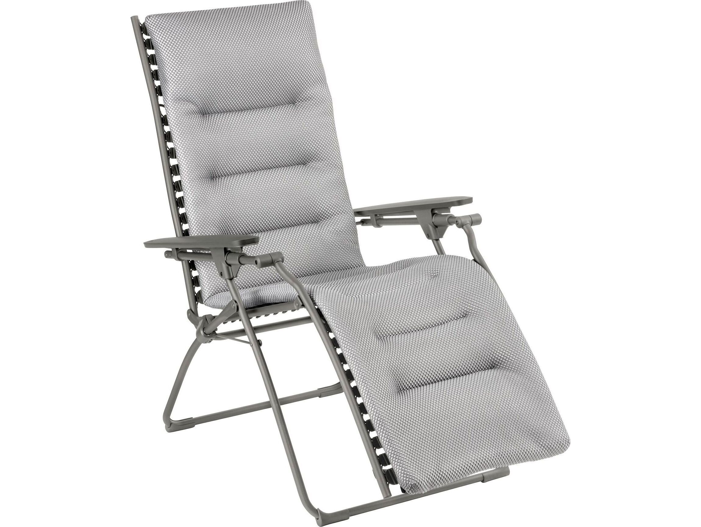 Lafuma Evolution Steel Cushion Lounge Chair