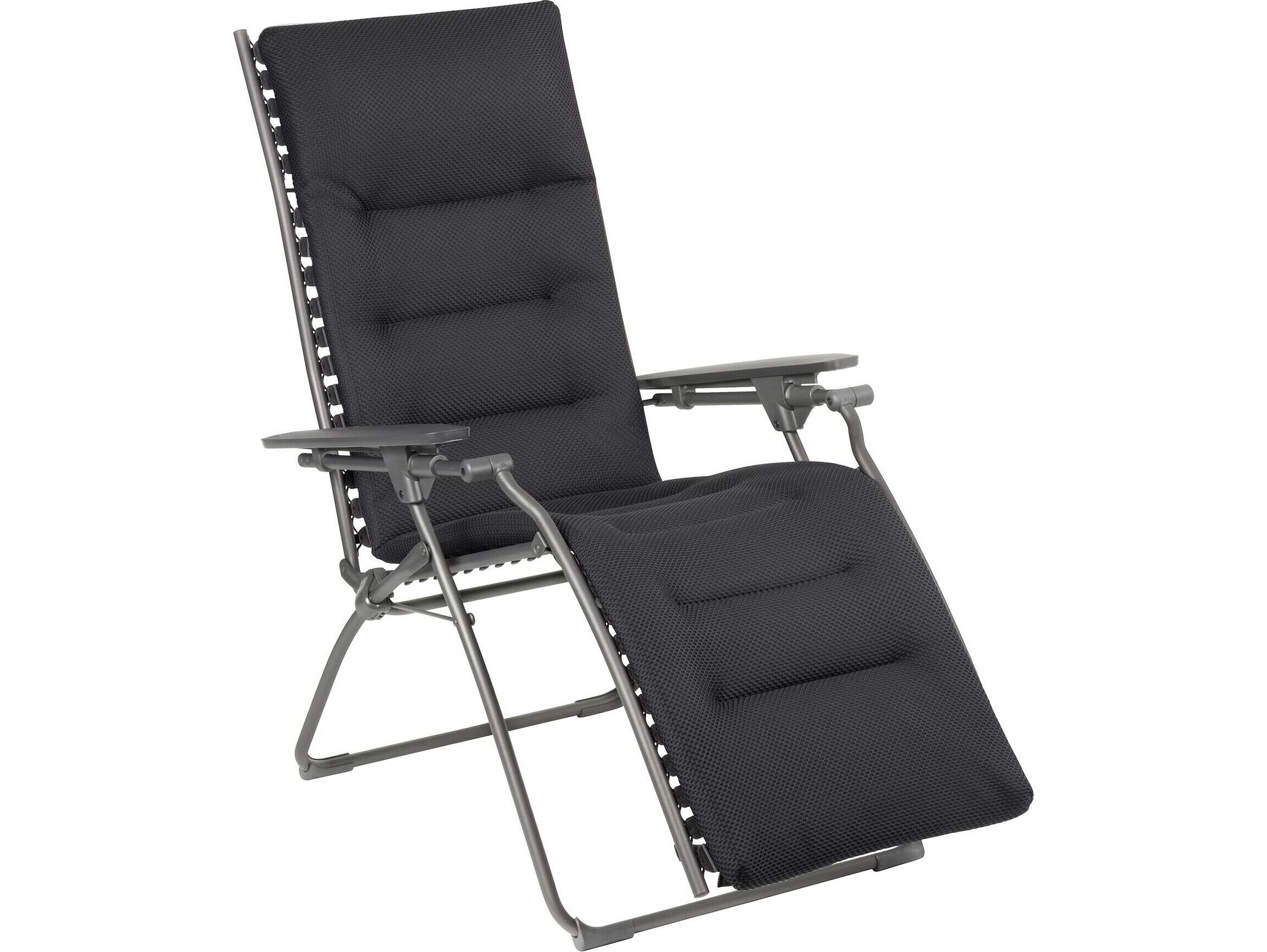 Lafuma Evolution Steel Cushion Lounge Chair