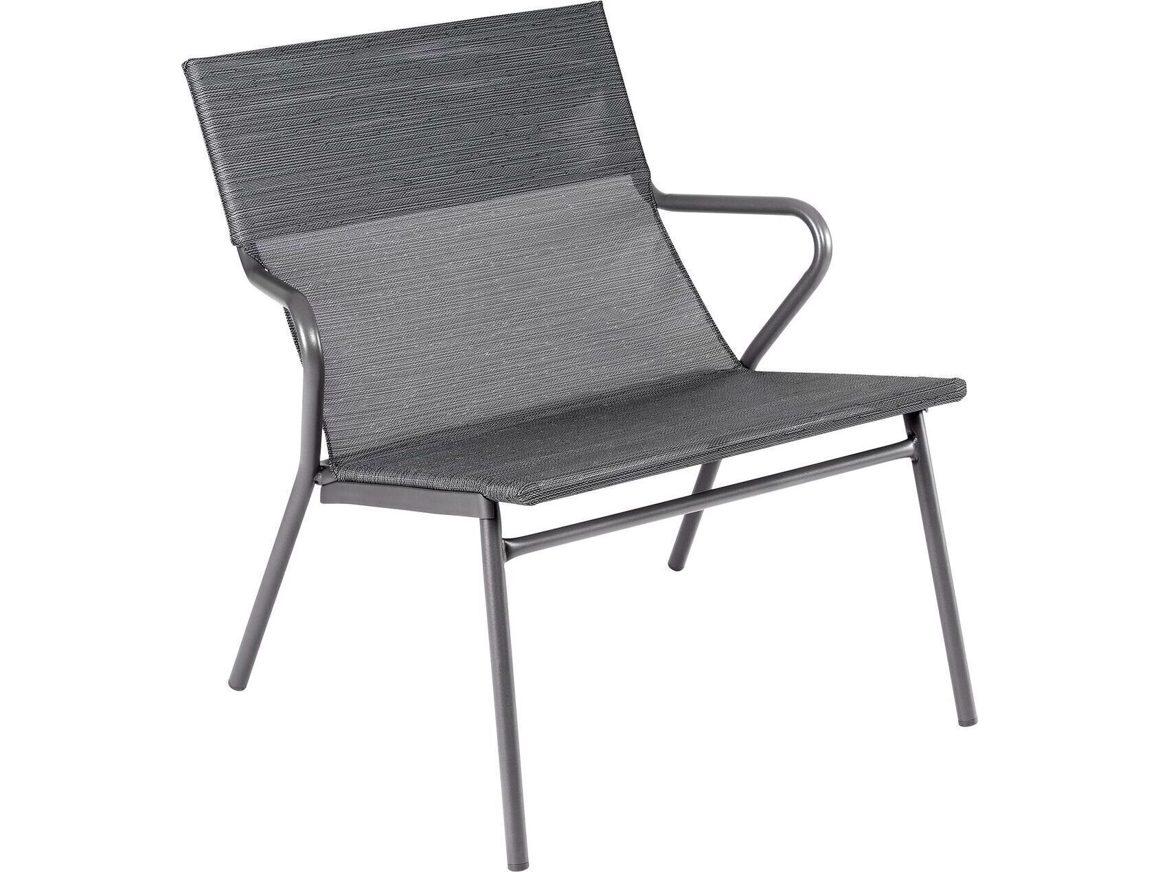 Lafuma Vence Steel Cushion Lounge Chair