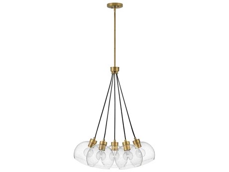 Lark Living Rumi 5-Light Lacquered Brass Globe Pendant