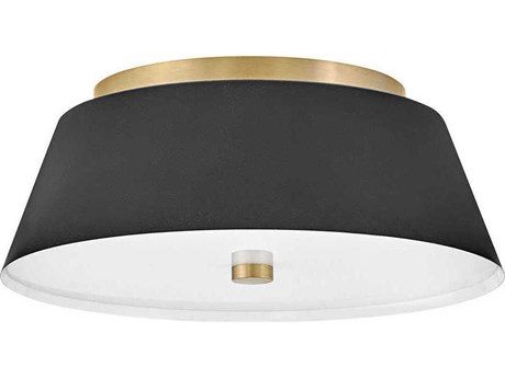 Lark Living Tess 2-Light Black Flush Mount