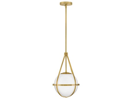 Lark Living Colby 1-Light Lacquered Brass Globe Mini Pendant