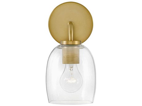 Lark Living Percy 1-Light Lacquered Brass Wall Sconce