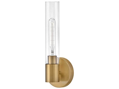 Lark Living Shea 1-Light Lacquered Brass Wall Sconce