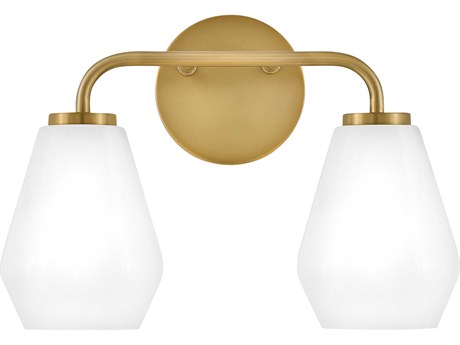 Lark Living Gio 2-Light Lacquered Brass Vanity Light