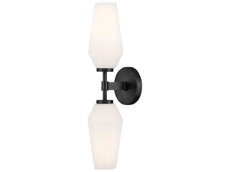 Lark Living Gio 2-Light Black Vanity Light