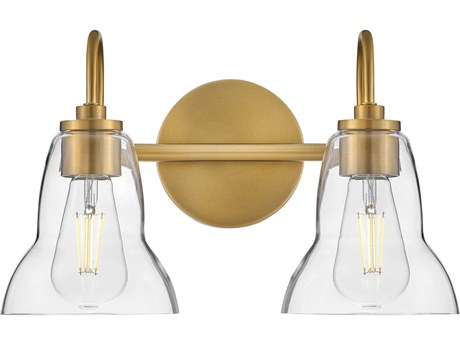 Lark Living Vera 2-Light Lacquered Brass Vanity Light