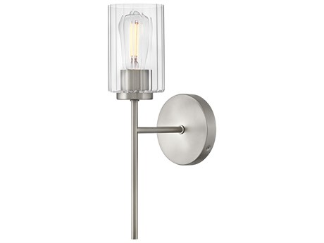 Lark Living Leta 1-Light Brushed Nickel Wall Sconce