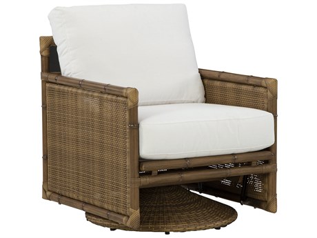 Lane Venture Brooks by Celerie Kemble Aluminum Swivel Glider Lounge Chair