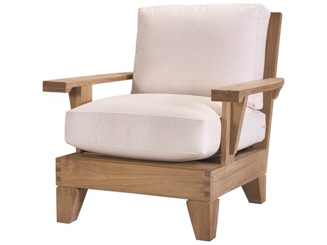 Lane Venture Saranac Natural Teak Lounge Chair
