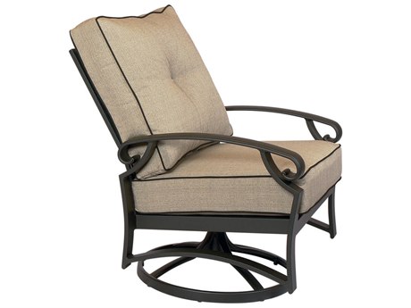 Lane Venture Monterey Cushion Aluminum Swivel Rocker Lounge Chair