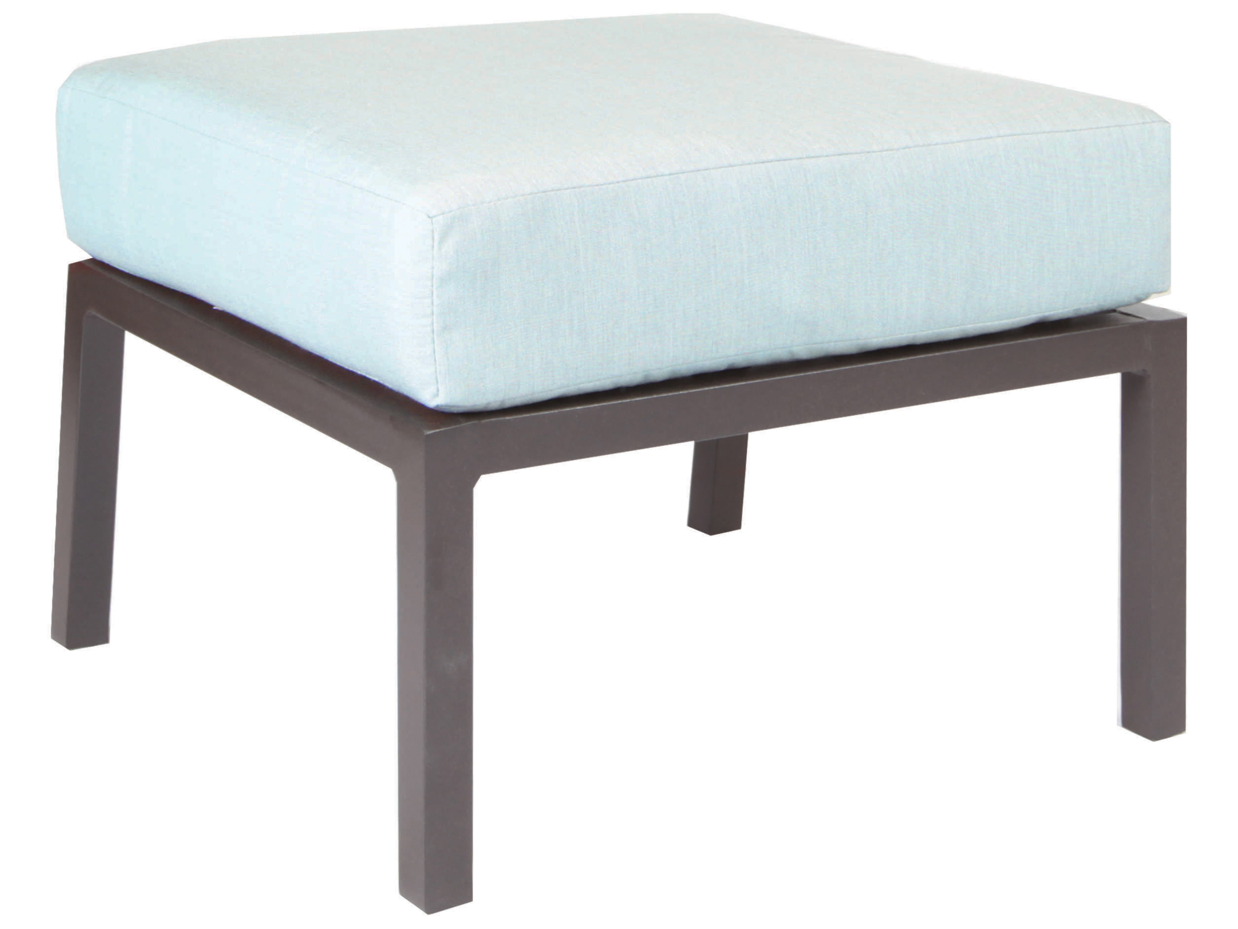 Lane Venture Casptone Cushion Aluminum Ottoman LAV40405