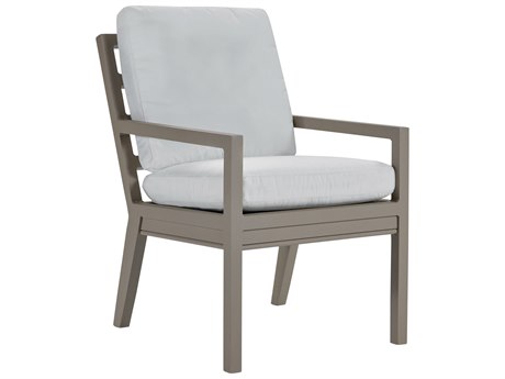 Lane Venture Santa Rosa Cushion Aluminum Dining Arm Chair