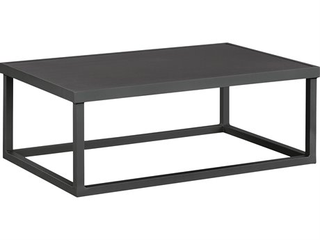 Lane Venture Bonavista Aluminum Rectangular Cocktail Table - Slat Top