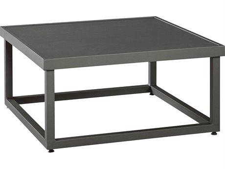 Lane Venture Bonavista Aluminum Square Cocktail Table - Slat Top