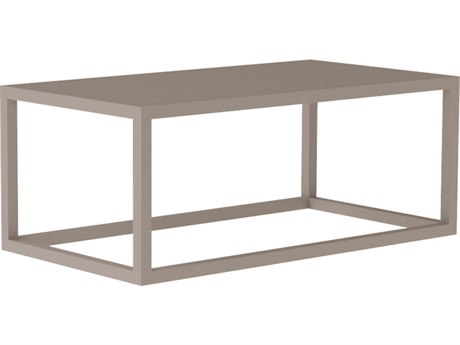 Lane Venture Contempo Aluminum 48''W x 25''D Rectangular Coffee Table