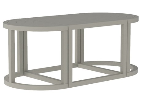 Lane Venture Contempo Aluminum 24'' Square Tea Table