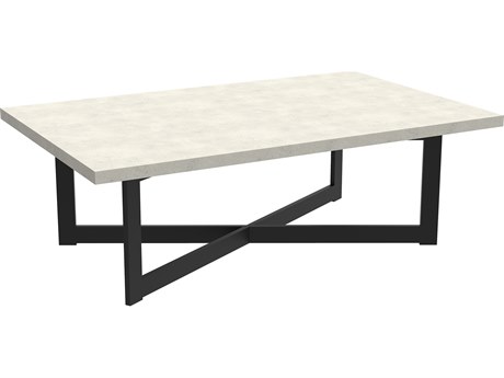 Lane Venture Foley Aluminum 48''W x 30''D Rectangular Coffee Table