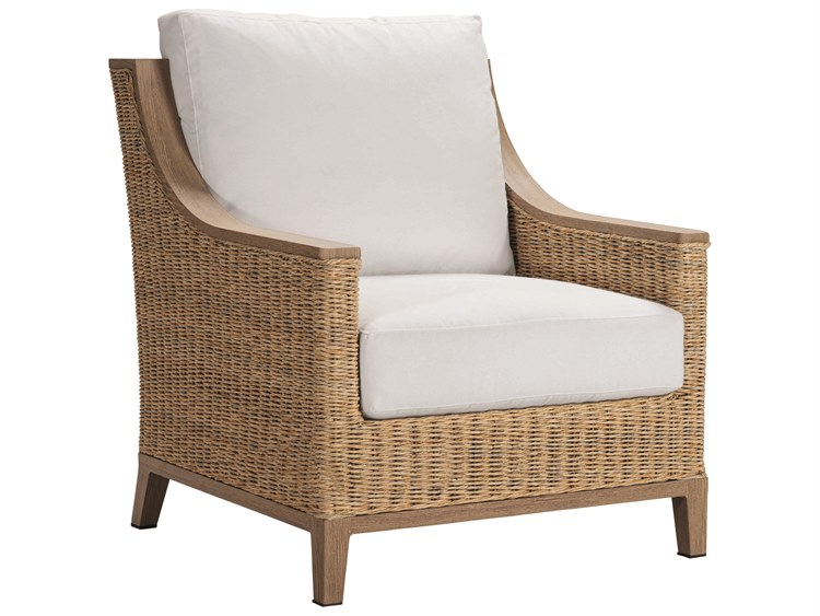 Lane Venture Hemmingway Loggia Honey Wicker Outdoor Lounge Chair