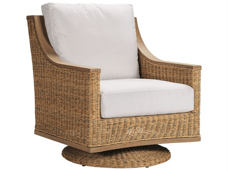 Lane Venture Hemingway Loggia Swivel Rocker Lounge Chair Replacement Cushions